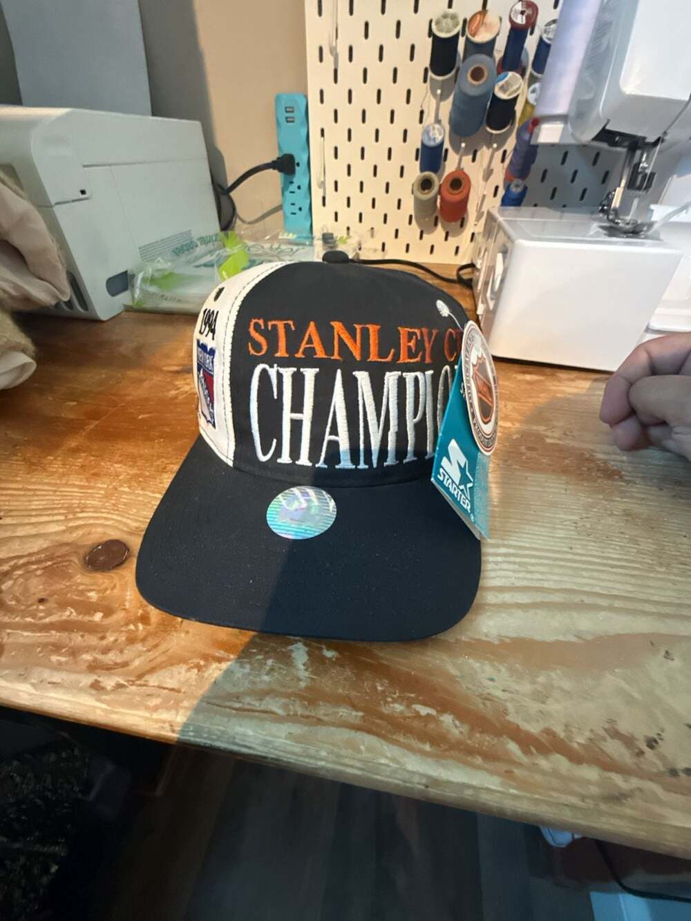 Brand New W/ Tags 1994 New York Rangers Stanley Cup Champions Starter Snapback